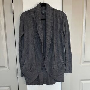 Barefoot Dreams Bamboo Chic Lite Gray Women's Sweater